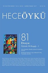 Hece Öykü Dergisi Sayı: 81 Haziran-Temmuz 2017 - 1