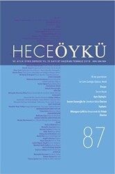 Hece Öykü Dergisi Sayı: 87 Haziran-Temmuz 2018 - 1