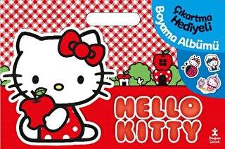 Hello Kitty Çıkartma Hediyeli Boyama Albümü - 1