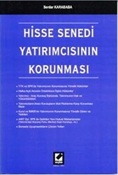 Hisse Senedi Yatırımcısının Korunması - 1