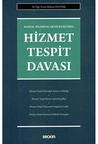 Hizmet Tespit Davası - 1