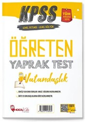 Hoca Kafası KPSS Vatandaşlık Öğreten Yaprak Test - 1