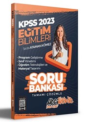 Hocawebde 2023 KPSS Eğitim Bilimleri Program Geliştirme - Sınıf Yönetimi - Öğretim Teknolojileri ve Materyal Tasarımı Tamamı Çözümlü Soru Bankası - 1