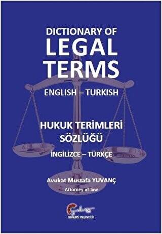 Hukuk Terimleri Sözlüğü İngilizce-Türkçe - 1