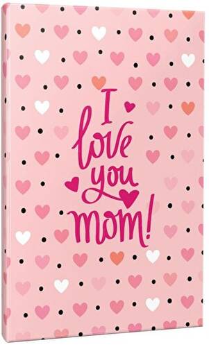 I Love You Mom Çizgisiz Defter - 1