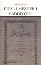 İbtal-i Mezheb-i Maddiyyun - 1