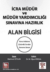 İcra Müdür ve Müdür Yardımcılığı Sınavına Hazırlık Alan Bilgisi - 1