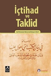 İçtihad ve Taklid - 1