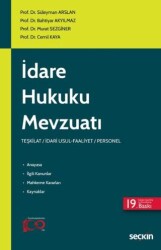 İdare Hukuku Mevzuatı - 1