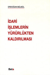 İdari İşlemlerin Yürürlükten Kaldırılması - 1