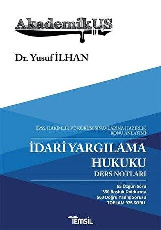 İdari Yargılama Hukuku Ders Notları - 1