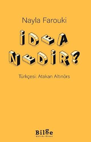 İdea Nedir? - 1