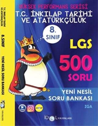 8. Sınıf LGS T.C. İnkılap Tarihi ve Atatürkçülük Soru Bankası - 1