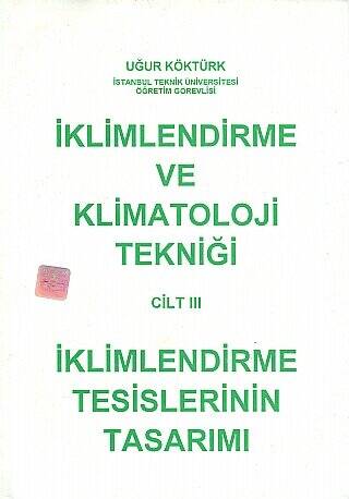 İklimlendirme ve Klimatoloji Tekniği Cilt: 3 - 1