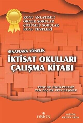 İktisat Okulları Çalışma Kitabı - 1