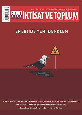 İktisat ve Toplum Dergisi 137. Sayı: Enerjide Yeni Denklem - 1