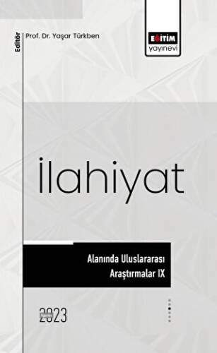 İlahiyat Alanında Uluslararası Araştırmalar IX - 1