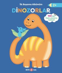 İlk Boyama Albümüm - Dinozorlar - 1