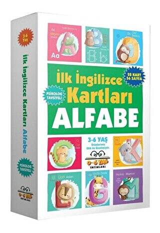 İlk İngilizce Kartları Alfabe - 1