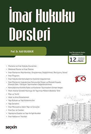 İmar Hukuku Dersleri - 1