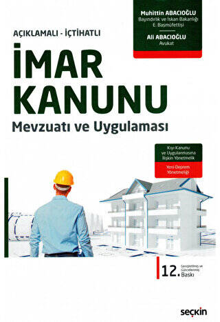 İmar Kanunu Mevzuatı ve Uygulaması - 1