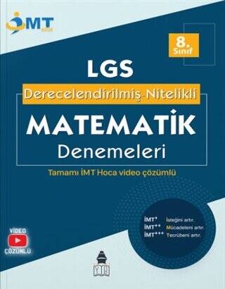 İMT Hoca 8. Sınıf LGS Derecelendirilmiş Nitelikli Matematik Denemeleri - 1