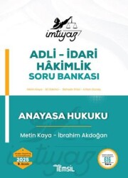 İmtiyaz Anayasa Hukuku Soru Bankası - 1