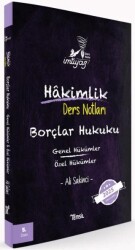 İmtiyaz Borçlar Hukuku Genel Hükümler - Özel Hükümler Hakimlik Ders Notları - 1