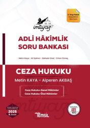 İmtiyaz Ceza Hukuku Genel Hükümler - Özel Hükümler Soru Bankası - 1