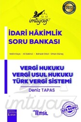 İmtiyaz Hakimlik Soru Bankası Vergi Hukuku- Vergi Usul Hukuku- Türk Vergi Sistemi - 1