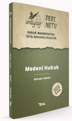 İmtiyaz HMGS Ders Notları Medeni Hukuk - 1