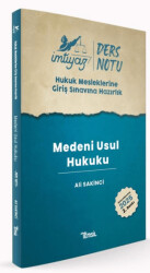 İmtiyaz HMGS Ders Notları Medeni Usul Hukuku - 1