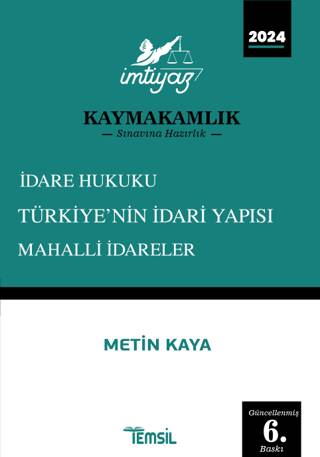 İmtiyaz İdare Hukuku Türkiye`nin İdari Yapısı Mahalli İdareler - 1