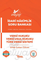 İmtiyaz İdari Hakimlik  Vergi Hukuku Vergi Usul Hukuku Türk Vergi Sistemi Soru Bankası - 1