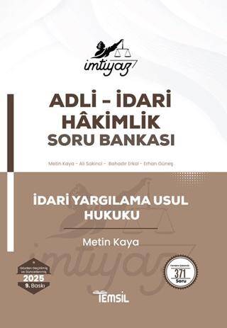 İmtiyaz İdari Yargılama Usul Hukuku Soru Bankası - 1