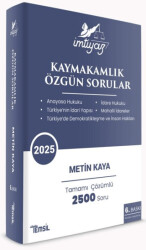 İmtiyaz Kaymakamlık Özgün Sorular - 1