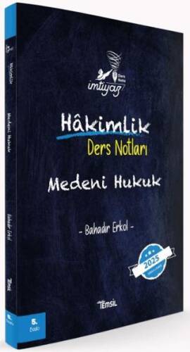 İmtiyaz Medeni Hukuk Hakimlik Ders Notları - 1