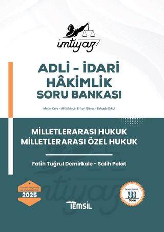 İmtiyaz Milletlerarası Hukuk - Milletlerarası Özel Hukuk Soru Bankası - 1