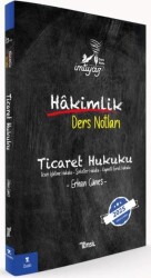 İmtiyaz Ticaret Hukuku Hakimlik Ders Notları - 1