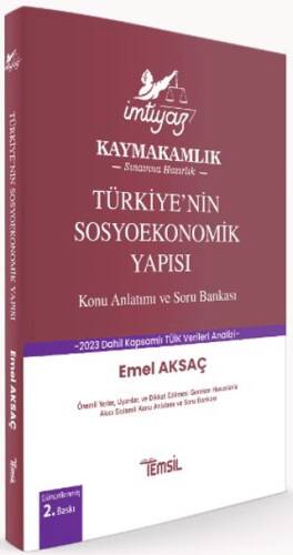 İmtiyaz Türkiyenin Sosyoekonomik Yapısı Konu Anlatımı ve Soru Bankası - 1