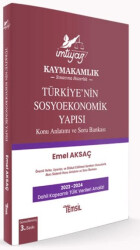 İmtiyaz Türkiyenin Sosyoekonomik Yapısı Konu Anlatımı ve Soru Bankası - 1