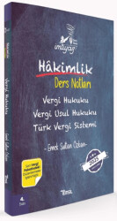 İmtiyaz Vergi Hukuku Vergi Usul Hukuku Türk Vergi Sistemi Hakimlik Ders Notları - 1