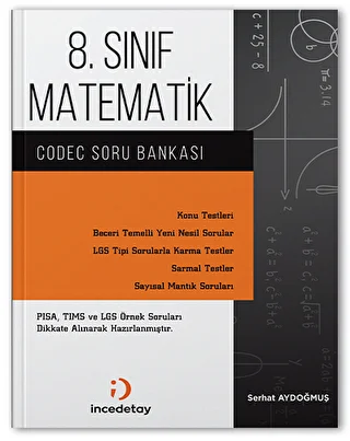 8. Sınıf LGS Matematik Codec Soru Bankası - 1