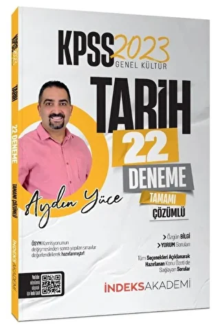 İndeks Akademi 2023 KPSS Tarih 22 Deneme Çözümlü - 1