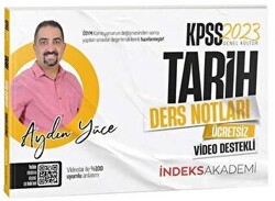 İndeks Akademi 2023 KPSS Tarih Video Ders Notları - 1