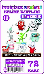 İngilizce 15. Tıp ve Sağlık - Resimli Kelime Kartları - 1