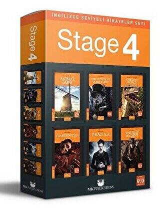 İngilizce Hikaye Seti Stage 4 6 Kitap Takım - 1