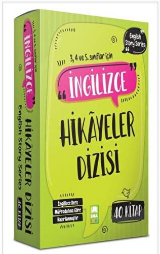 İngilizce Hikayeler Dizisi Seti - 40 Kitap Takım - 1