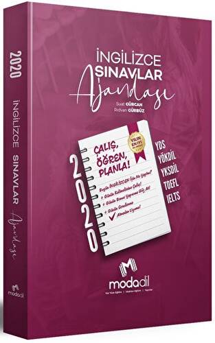 İngilizce Sınavlar Ajandası - 1