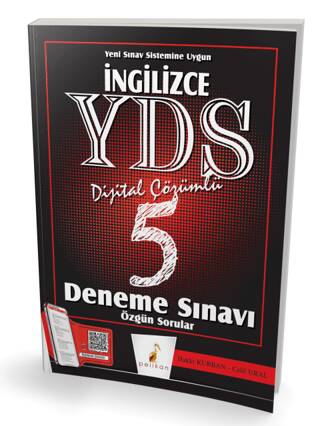 İngilizce YDS Çözümlü 5 Deneme Sınavı Özgün Sorular - Açıklamalı Çözümler - 1